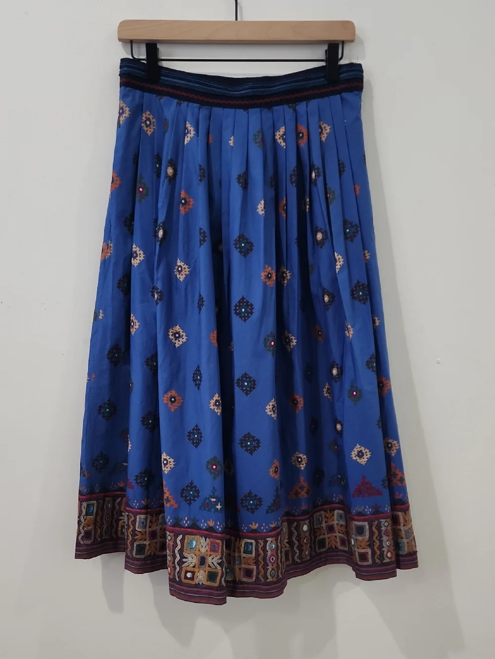 Weekend Max Mara Patterned cotton Midi Skirt